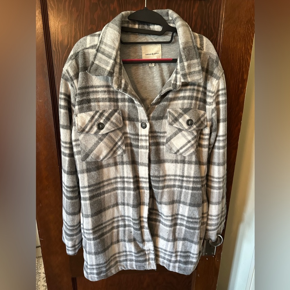 Thread & Supply Flannel Shacket